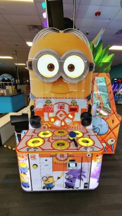 Minions Whacking Game for Hire - Arcade Game Hire - Retro Amusements